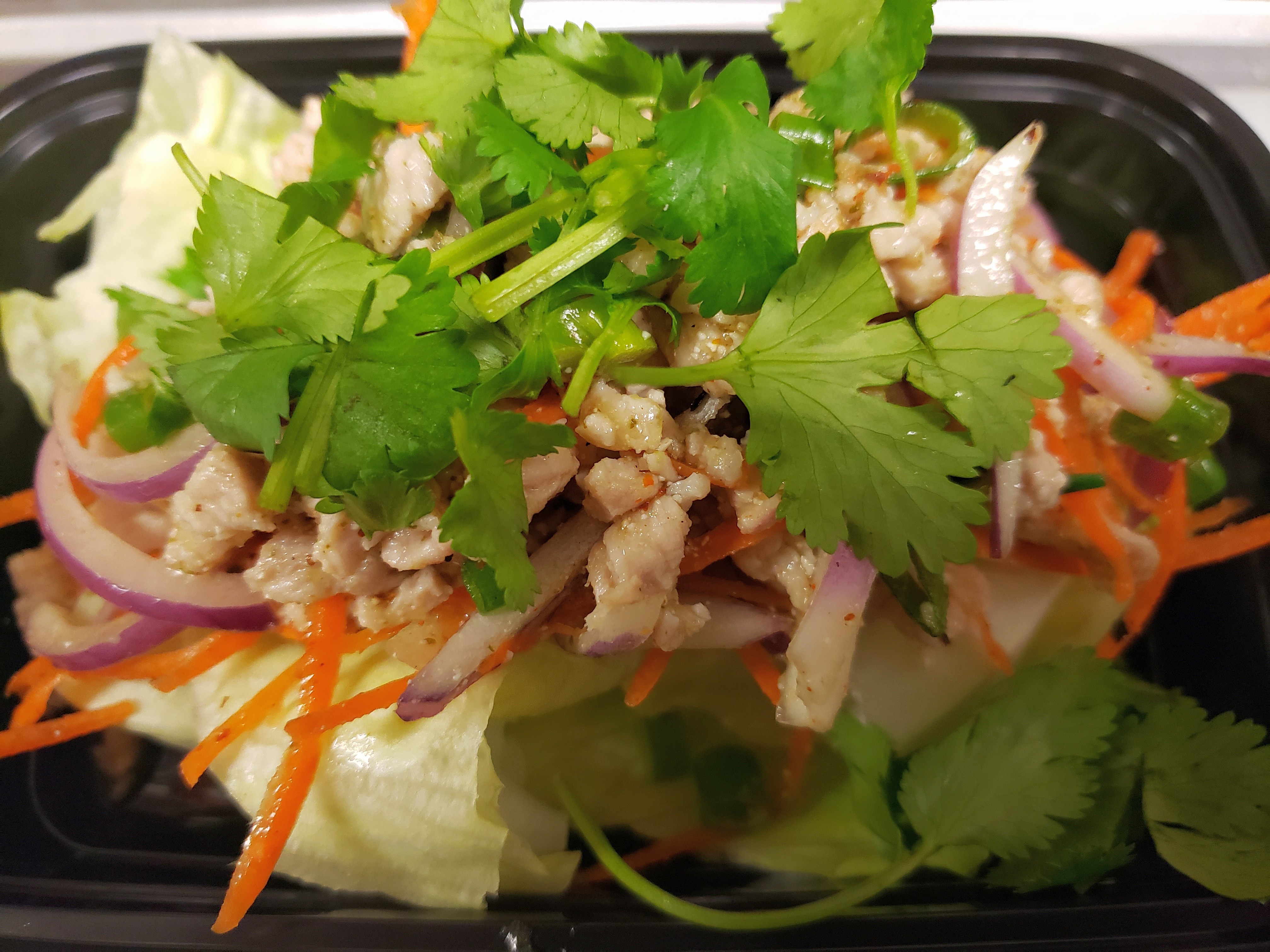 Order #12. Larb Salad food online from Ez Thai Restaurant store, Prince Frederick on bringmethat.com