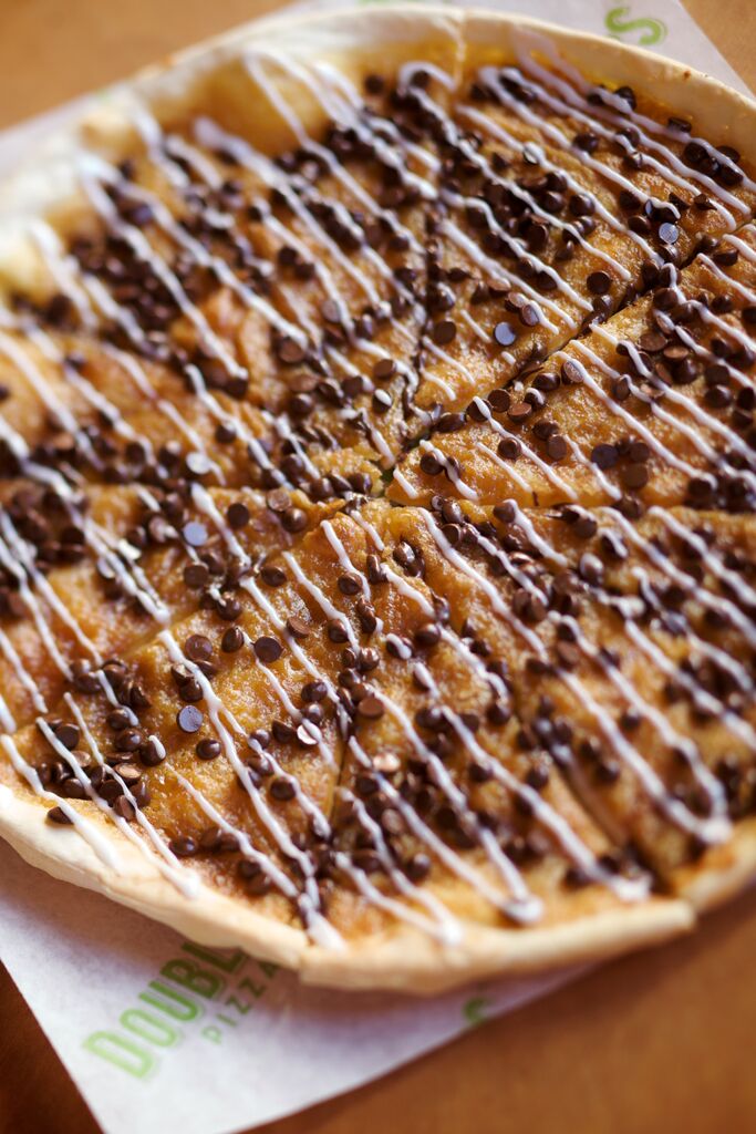 Order Chocolate Chip Pizza food online from DoubleDave's Pizza store, Cedar Park on bringmethat.com