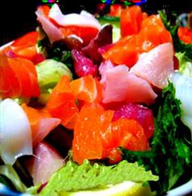 Order Spicy Sashimi Salad food online from Kobe Japan store, Pleasant Hill on bringmethat.com