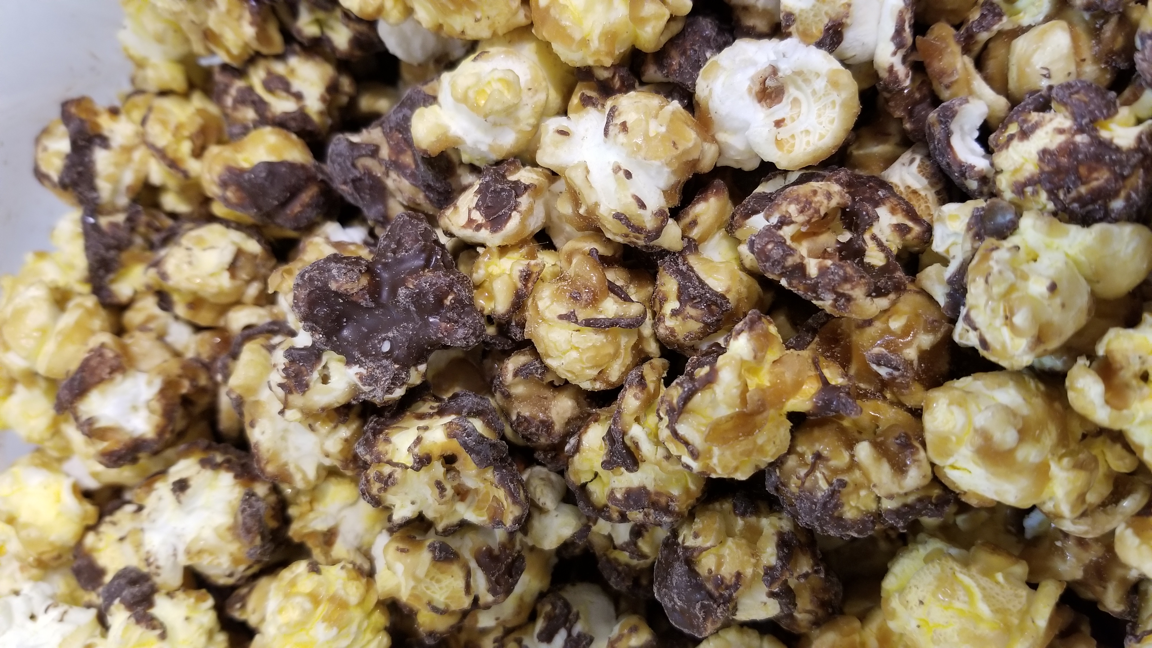 Order Dark Choc Popcorn with Seasalt Popcorn food online from Popcorn Monkey store, Old Town Manassas on bringmethat.com