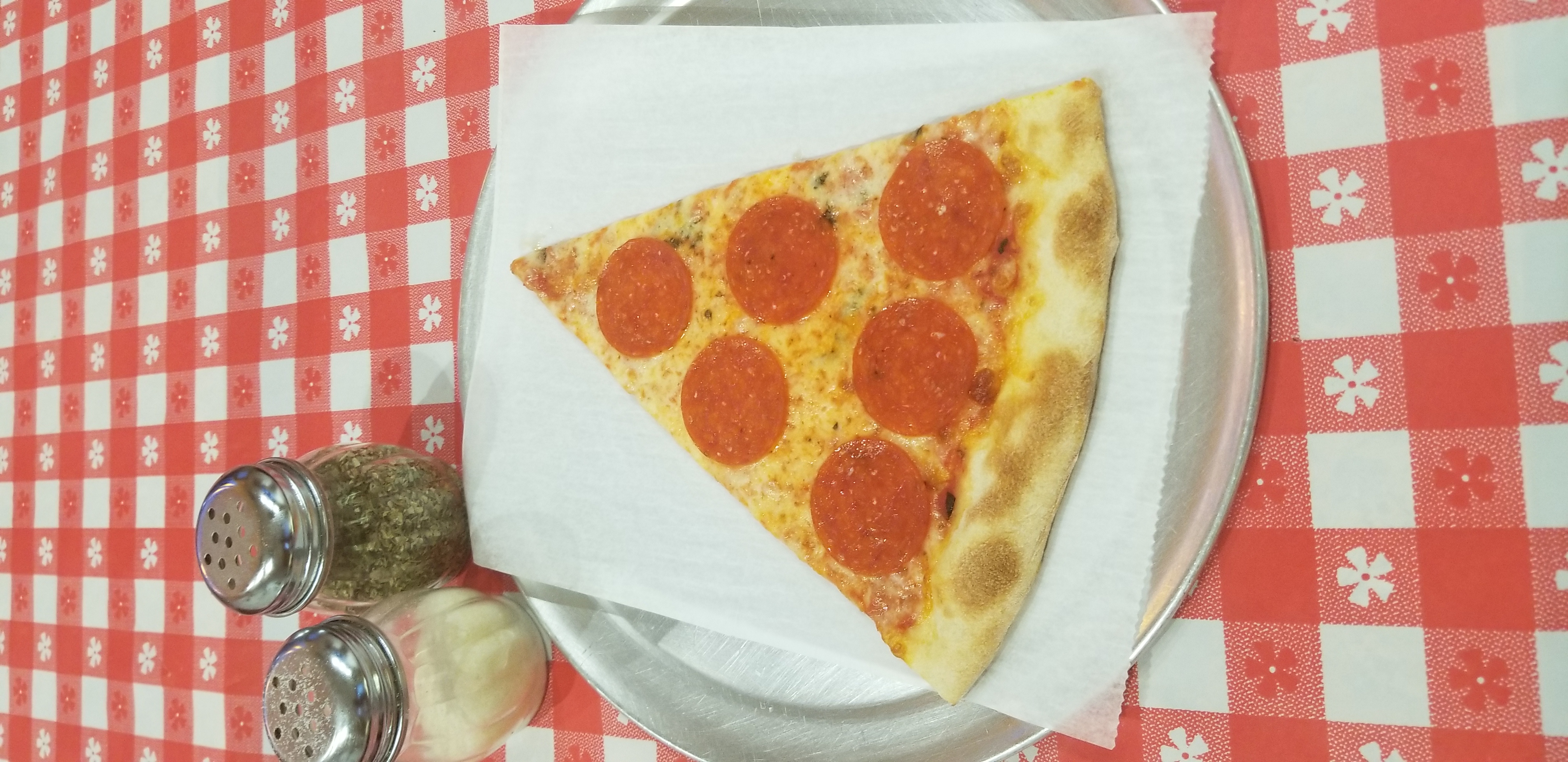 Order Pepperoni Pizza Slice food online from Outta Hand Pizza store, Westfield on bringmethat.com