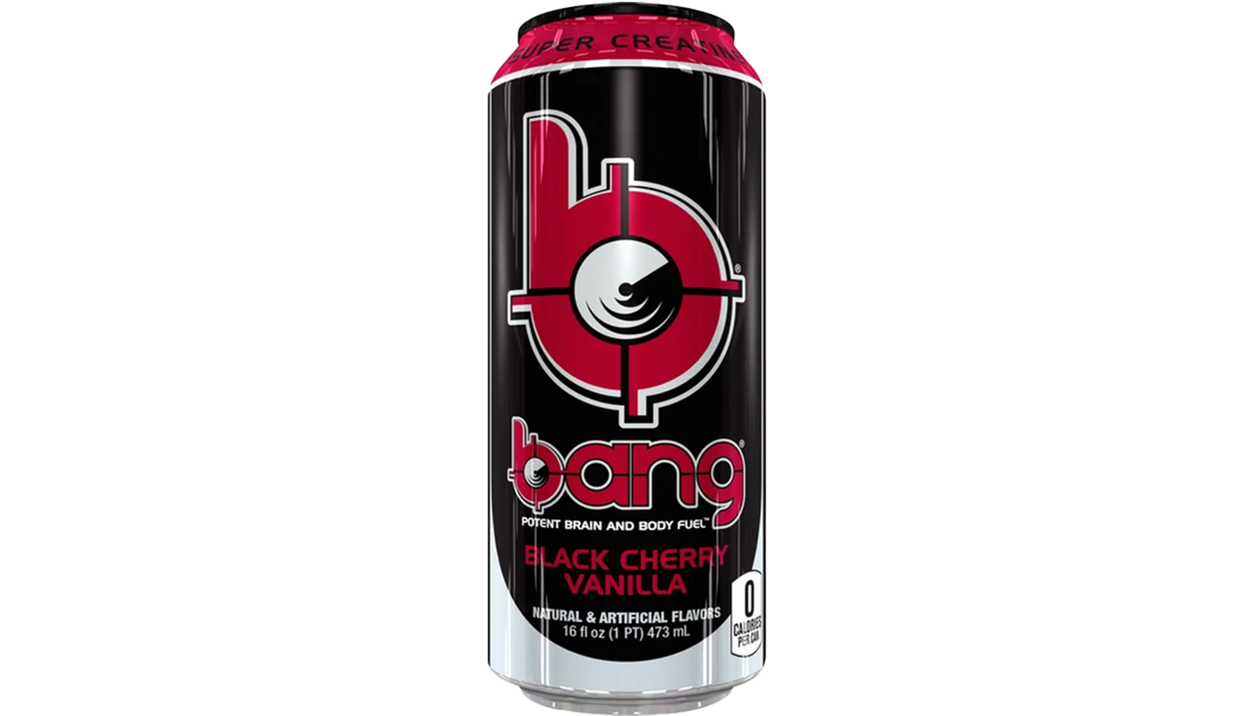 Order Bang Black Cherry Vanilla 16oz food online from Extra Mile 2028 store, City of Industry on bringmethat.com