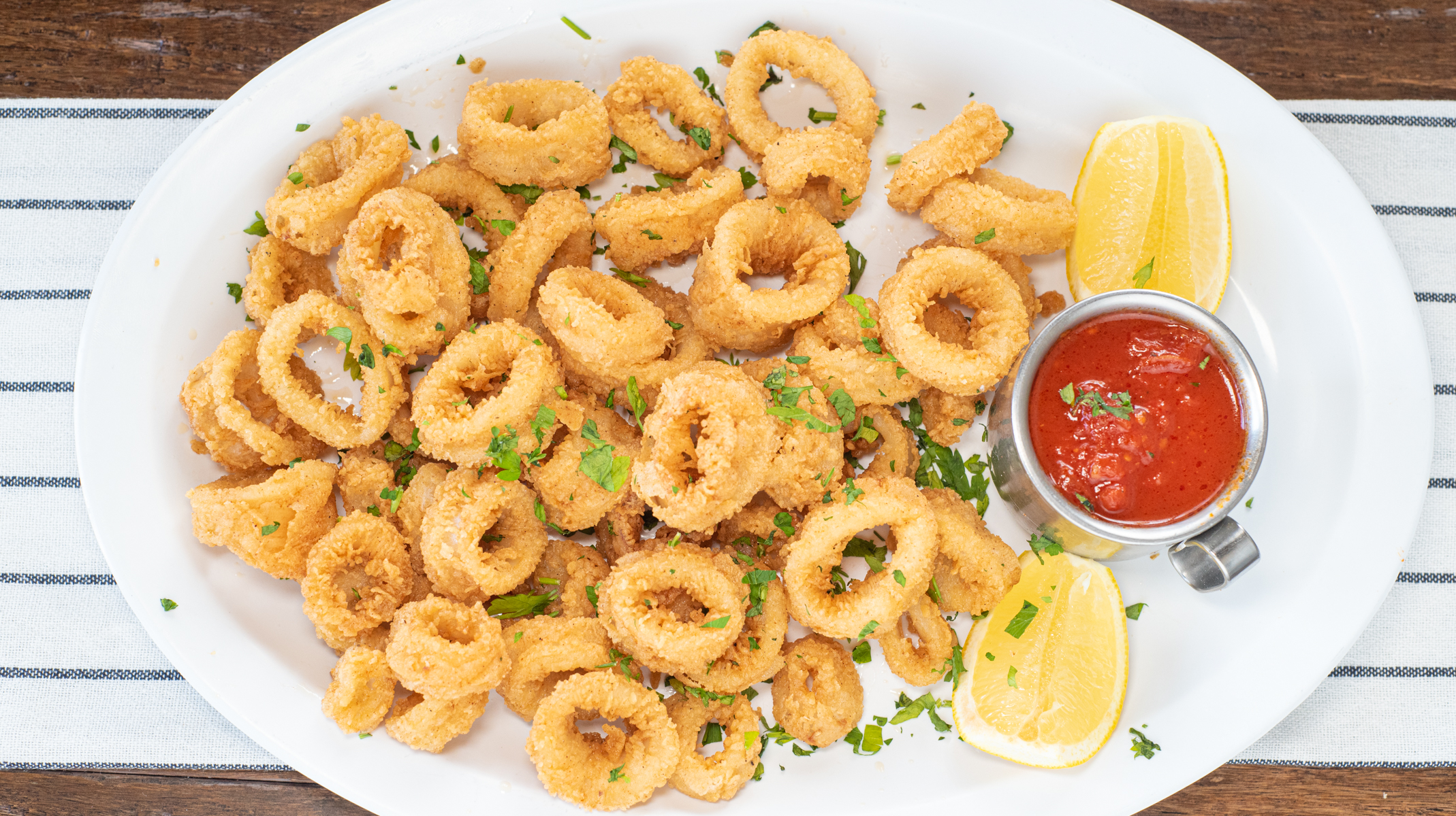 Order Fried Calamari food online from Westover Pizza store, Stamford on bringmethat.com