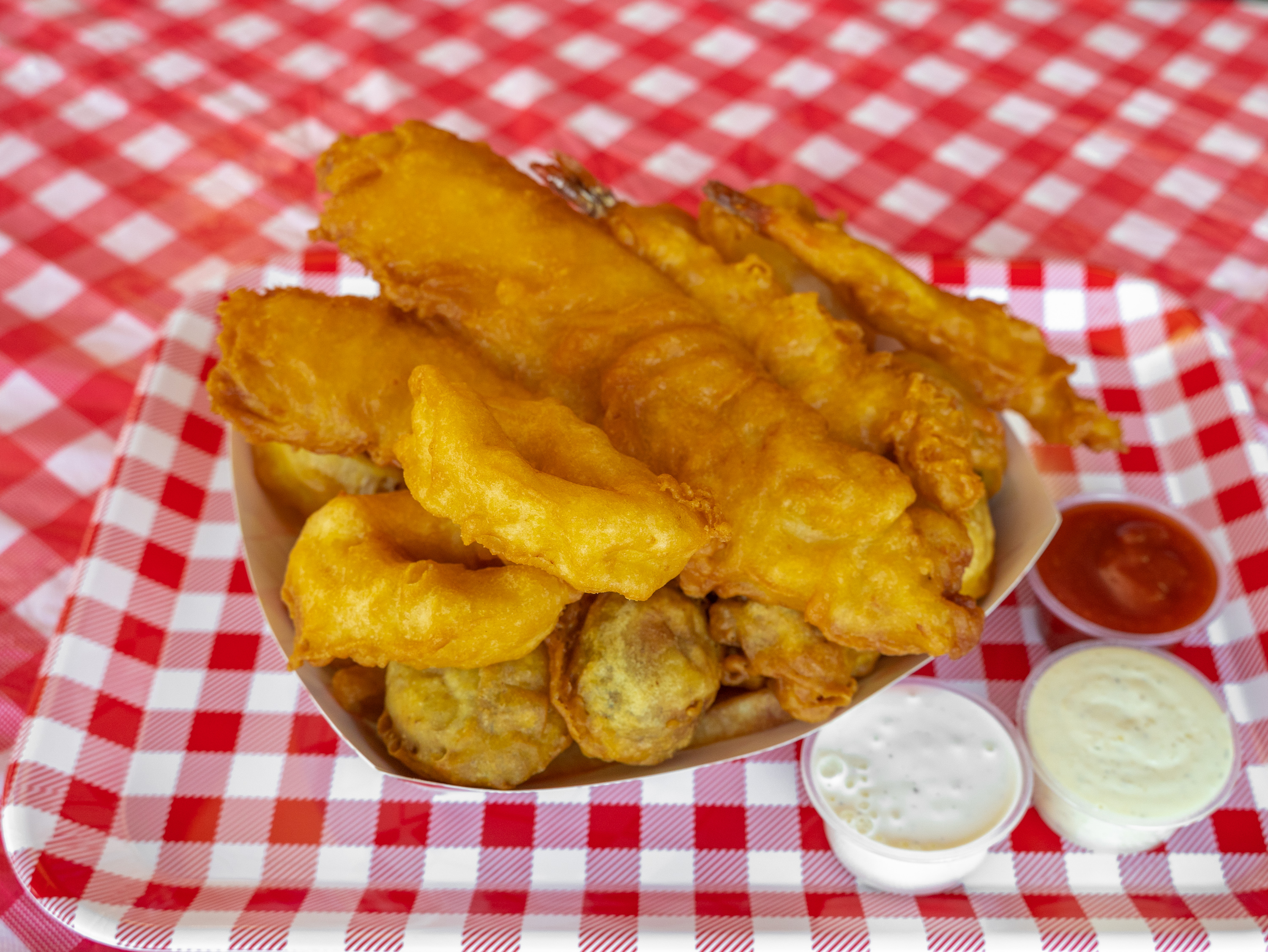 Order Captains Combo Platter food online from Superb Burger Fish And Chips store, Sacramento on bringmethat.com