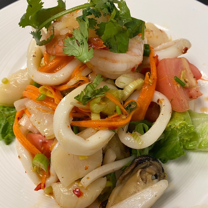 Order Seafood Salad food online from Thai Spoon Las Vegas store, Las Vegas on bringmethat.com