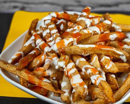 Order Buffalo Ranch Fries food online from Big Deal Burger store, Hickory on bringmethat.com
