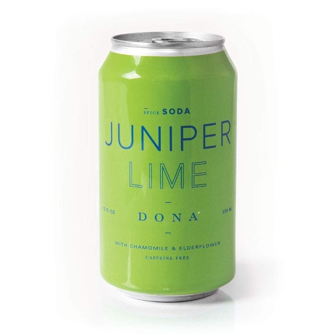 Order DONA Spiced Soda : Juniper Lime food online from Bob's Kabobs store, Chicago on bringmethat.com
