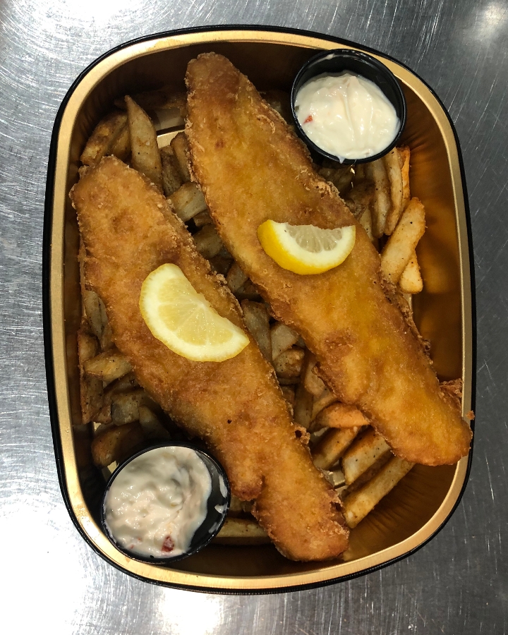 Order Fish&Chips (Full) food online from Barley Creek Brewing Company store, Tannersville on bringmethat.com