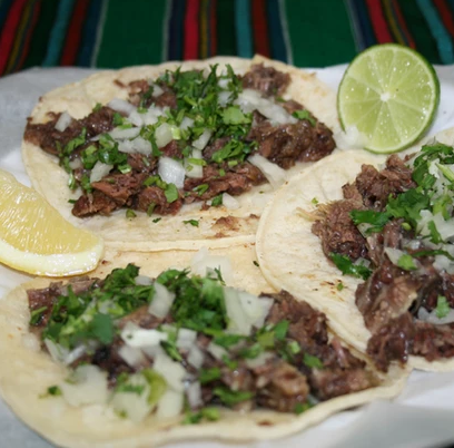 Order Soft Tacos food online from Taqueria Tlaquepaque store, Palm Springs on bringmethat.com