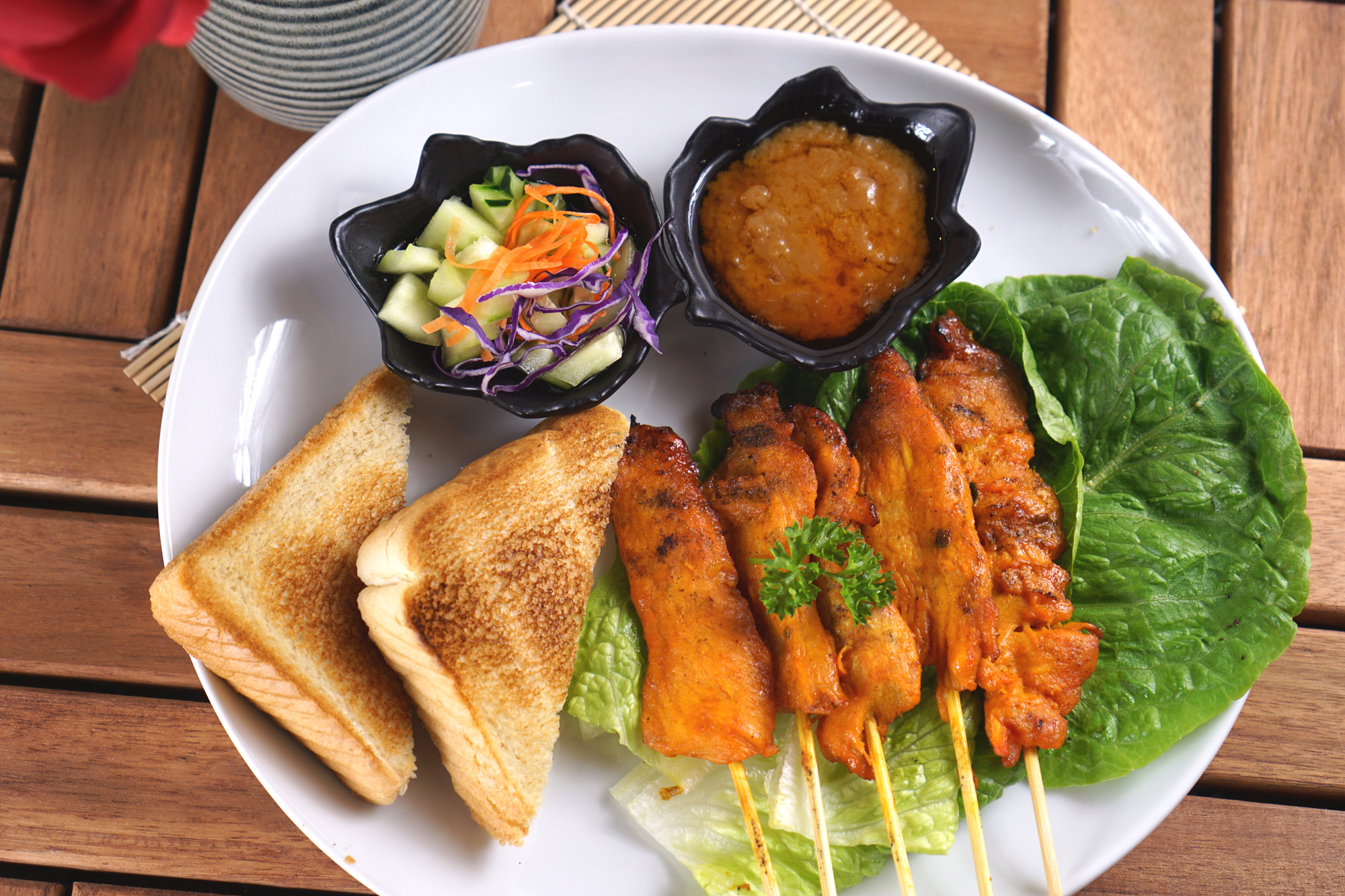 Order Chicken Satay food online from Modern Thai Restaurant store, Montebello on bringmethat.com