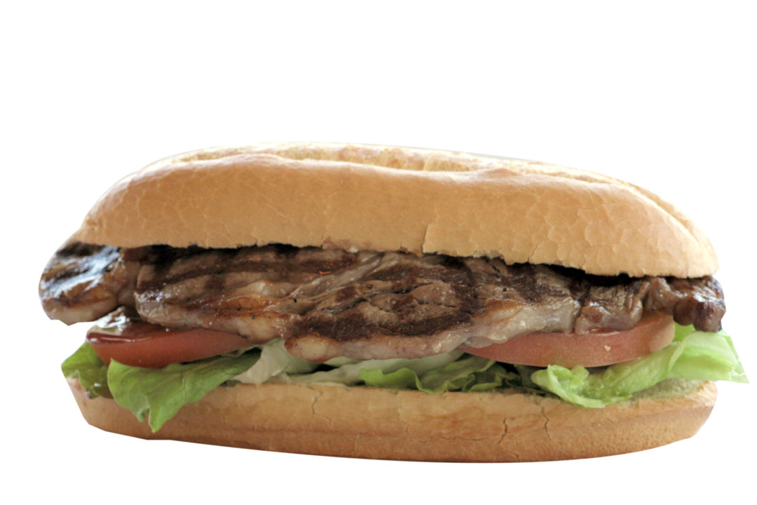 Order Rib-Eye Steak and Egg Sandwich food online from Michael Super Burgers store, Whittier on bringmethat.com