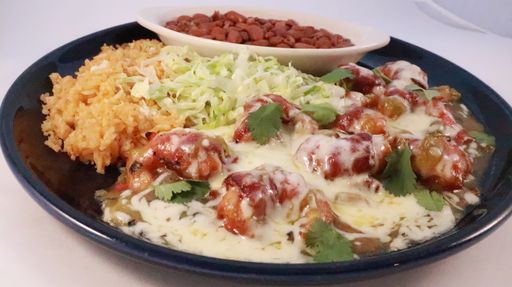 Order Hatch Chile Prawns food online from Fiesta Mexican Restaurant store, Kennewick on bringmethat.com