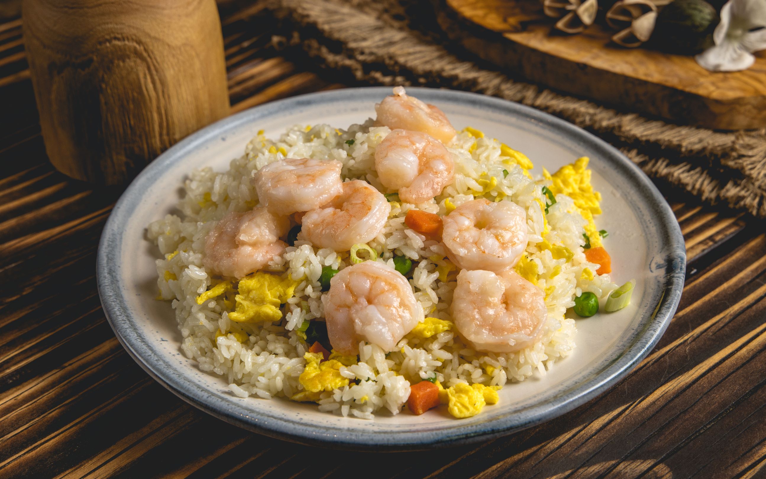 Order D1. Fried Rice with Shrimp food online from Northern Cafe store, Irvine on bringmethat.com