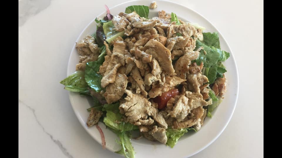 Order 28. Chicken Salad food online from Wally Cafe store, Rocklin on bringmethat.com