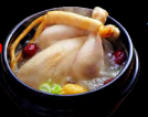 Order D13. Ginseng Chicken Soup (Samgyetang) food online from Lucky Palace Korean Restaurant store, Houston on bringmethat.com