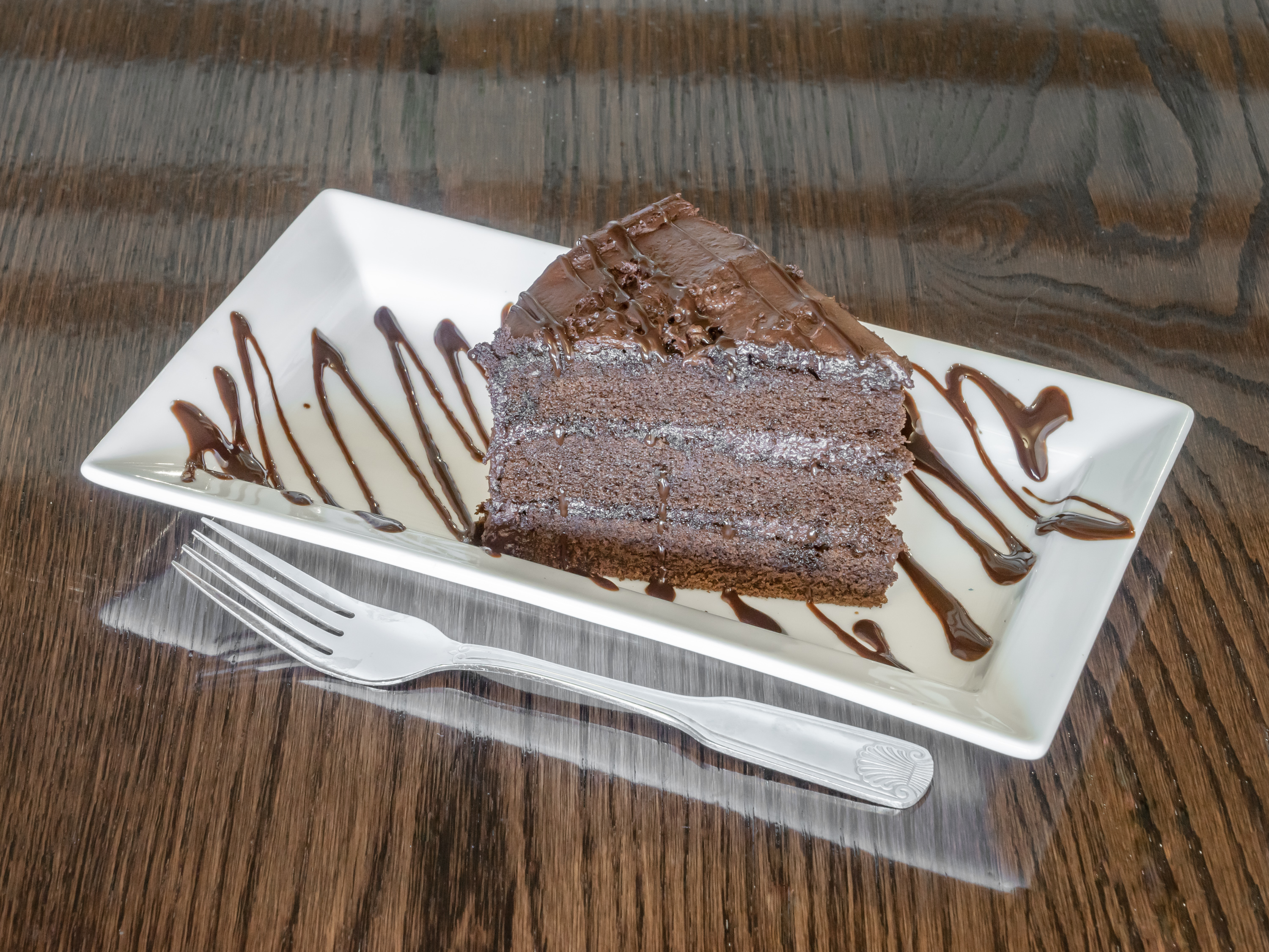 Order Chocolate Cake food online from Ruby's Family Restaurant store, Shakopee on bringmethat.com