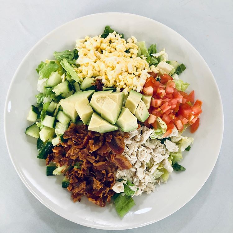 Order Cobb Salad food online from Neli's catering restaurant store, Los Angeles on bringmethat.com