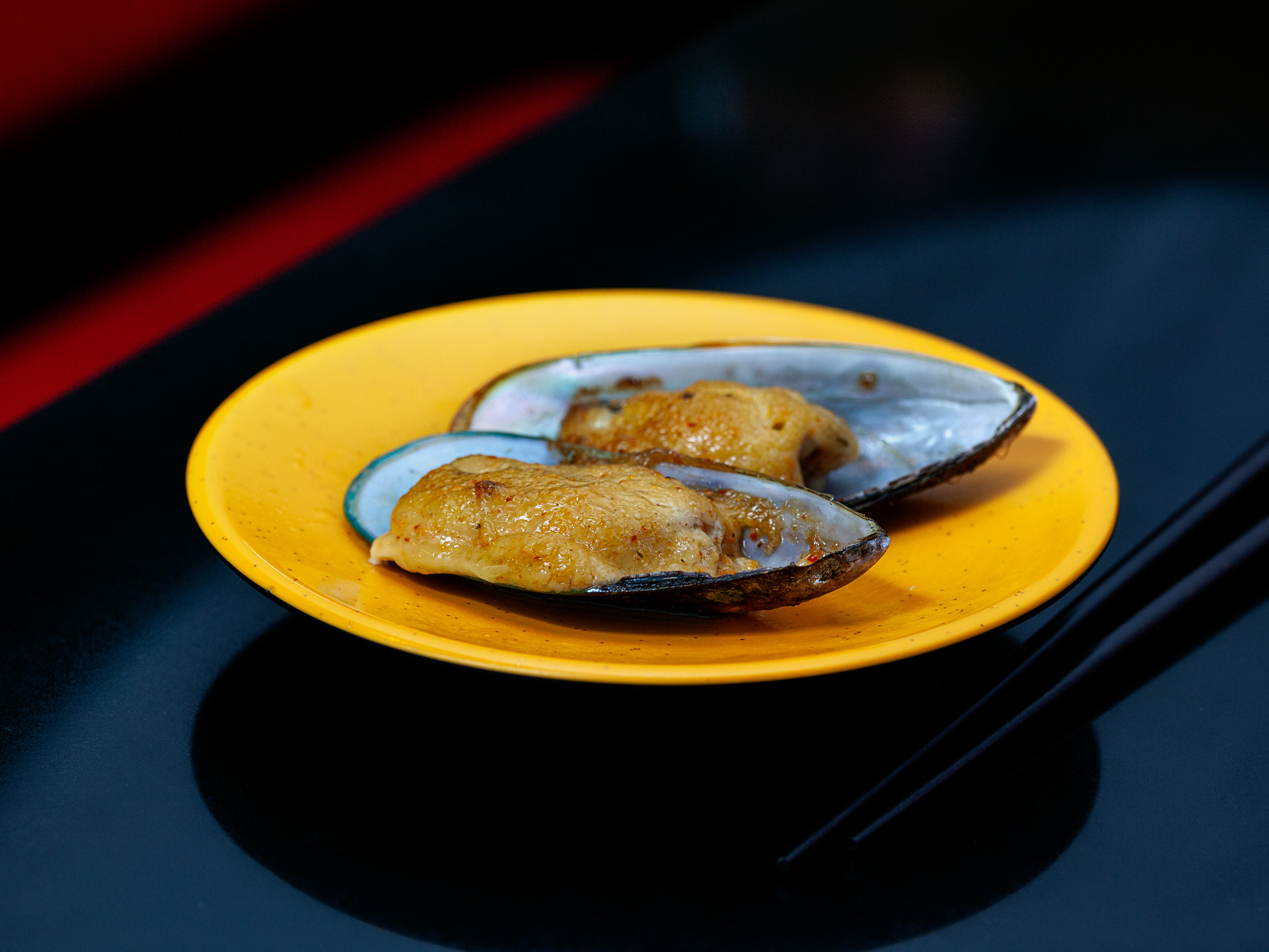 Order Baked Mussel food online from Sushi Ohana store, Portland on bringmethat.com