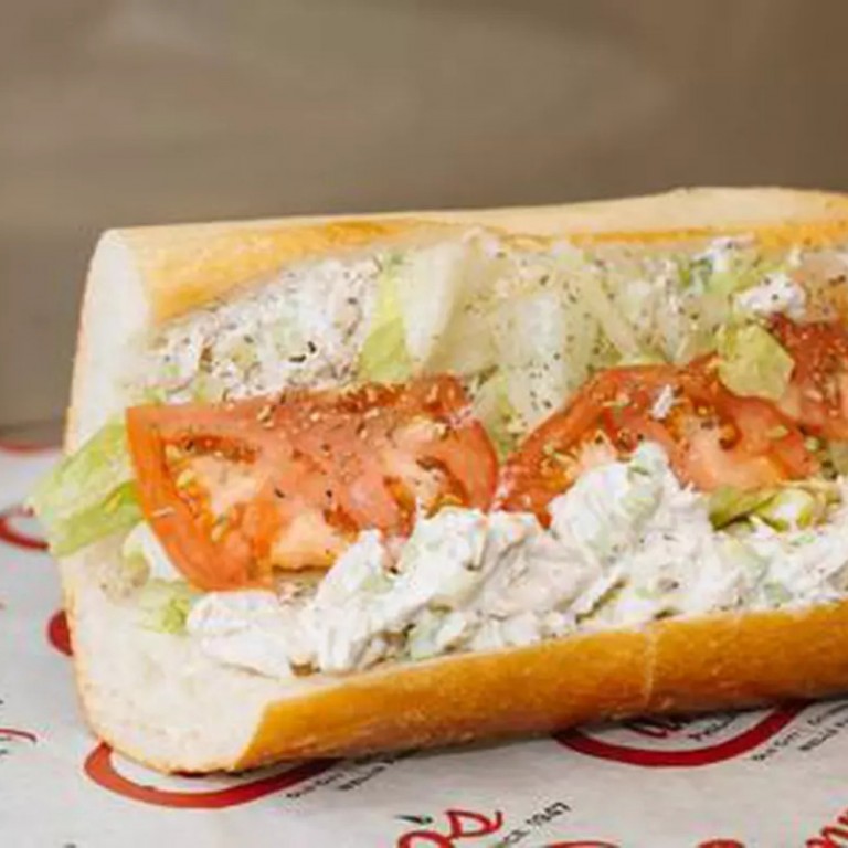 Order Homemade Chicken Salad Hoagie food online from Campo's Philly Cheesesteaks store, Philadelphia on bringmethat.com
