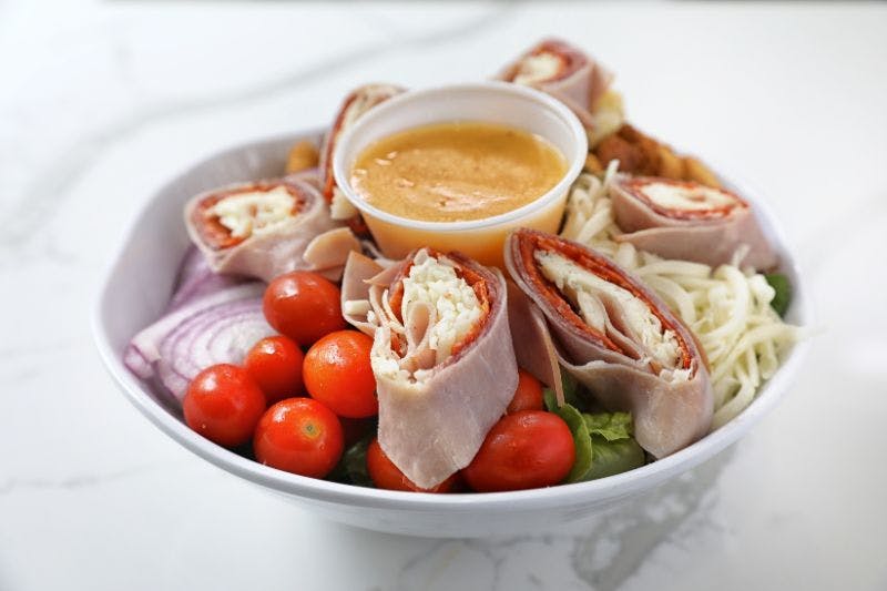 Order Antipasto Salad - Salad food online from Zozo's N. Y. Pizza store, San Diego on bringmethat.com