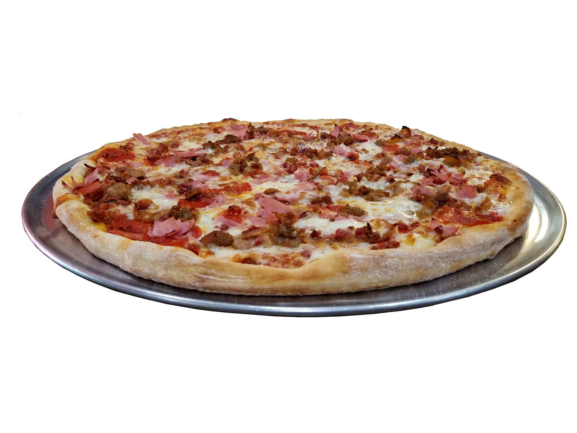 Order Mike's Meat Stampede food online from Mike Brick Oven Pizza store, Pottstown on bringmethat.com