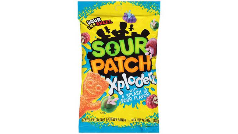 Order Sour Patch Xploderz With A Splash Of Sour Flavor Center Filled Soft & Chewy Candies 6.5 Oz food online from Valero Food Mart store, Murrayville on bringmethat.com
