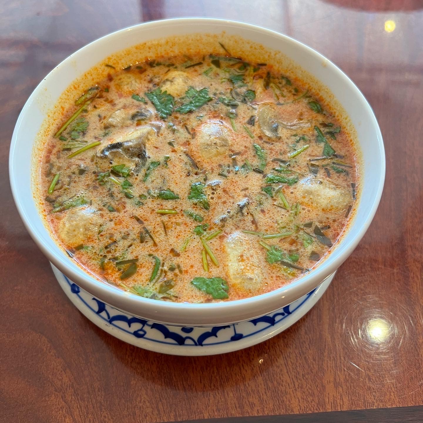 Order Tom Kha Soup food online from Sawaddee Thai Cuisine store, Antioch on bringmethat.com