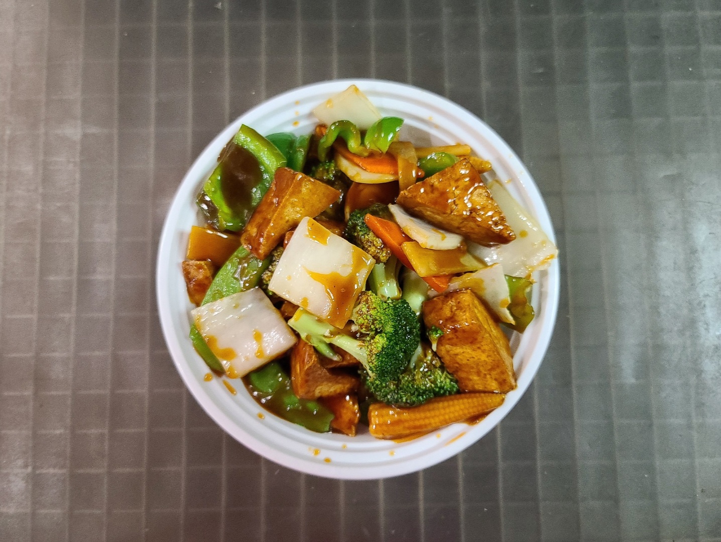 Order Mixed Vegetables w. Bean Curd food online from China King store, Florissant on bringmethat.com