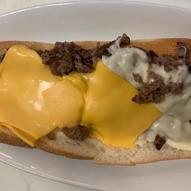 Order Steak and Cheese Sub food online from New York J & P Pizza store, Frederick on bringmethat.com