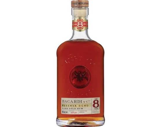 Order  Bacardi Reserva Ocho 8 Year 750ML food online from House Of Wine store, New Rochelle on bringmethat.com