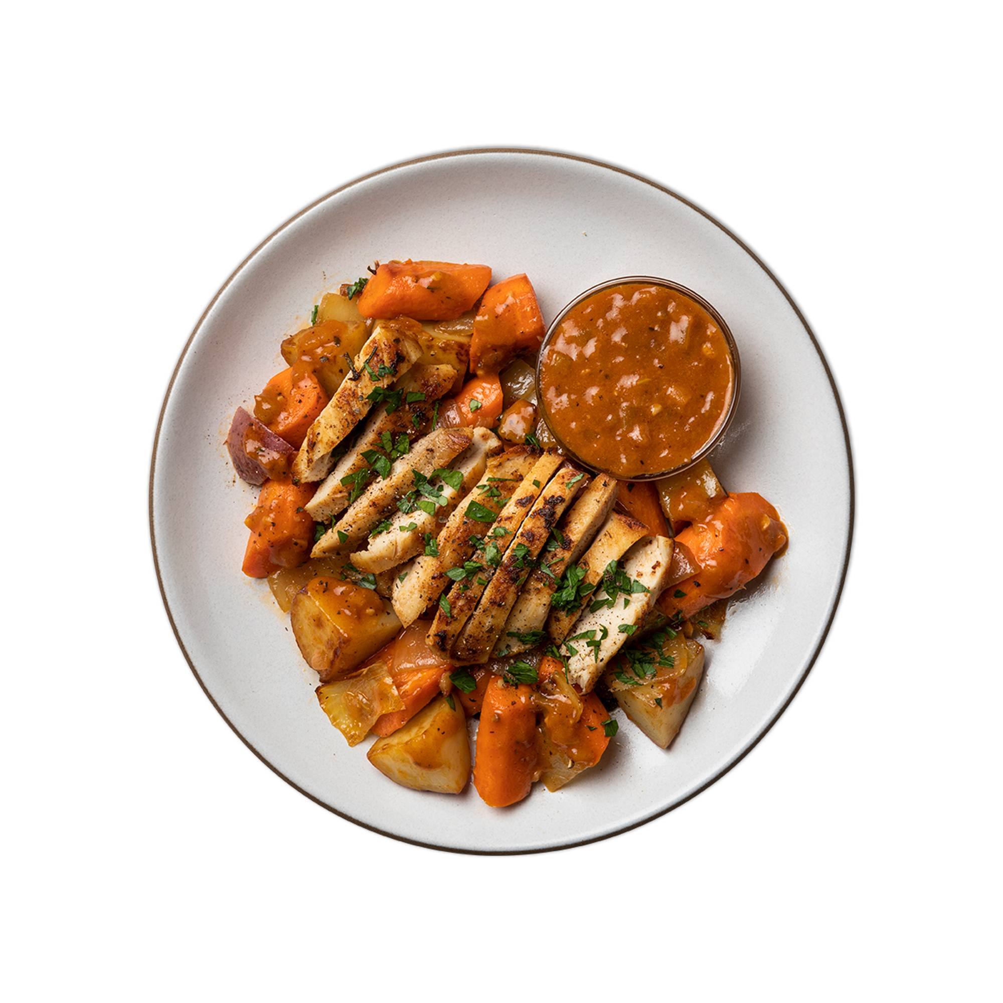 Order Pot Roast Chicken food online from Snap Kitchen store, Dallas on bringmethat.com
