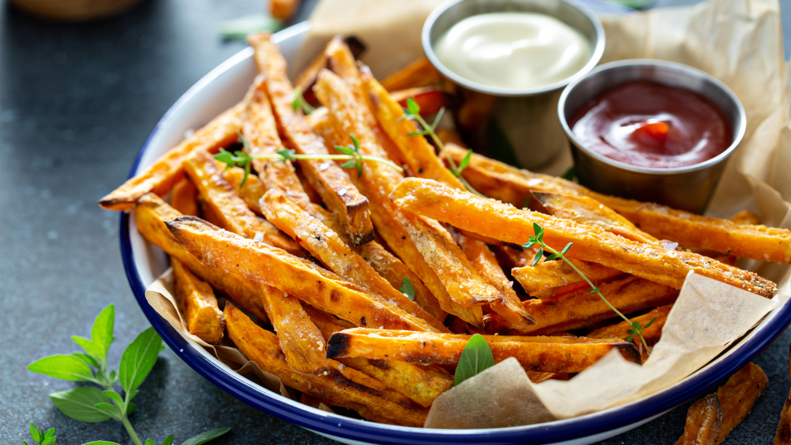 Order Sweet Potato Fries food online from Danny's Desserts store, Amityville on bringmethat.com