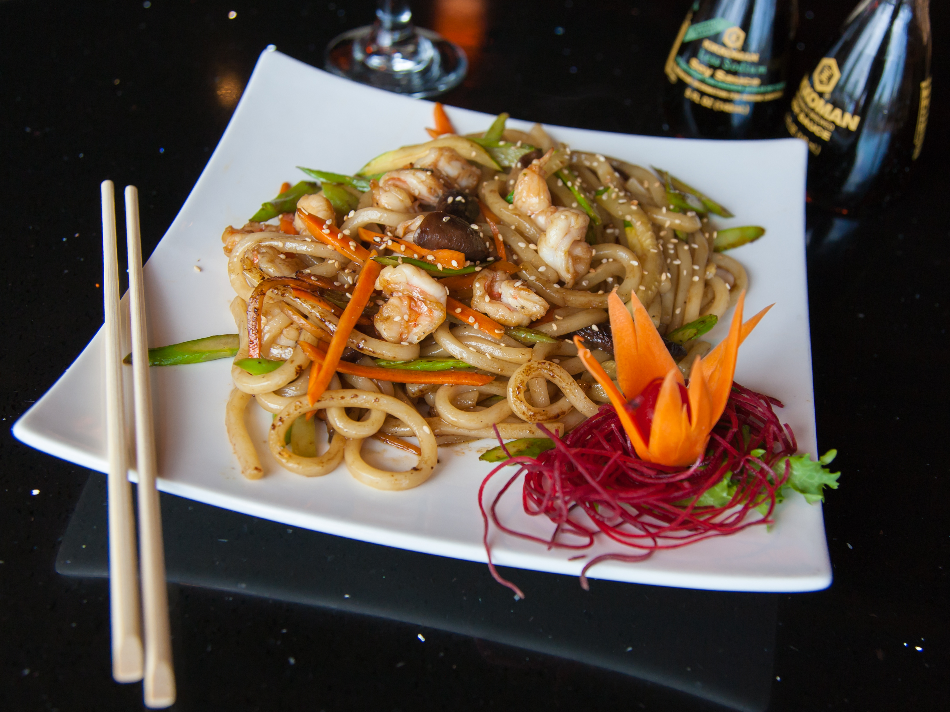 Order Steak Yaki Udon food online from Shinto Japanese Steakhouse And Sushi Bar store, Naperville on bringmethat.com