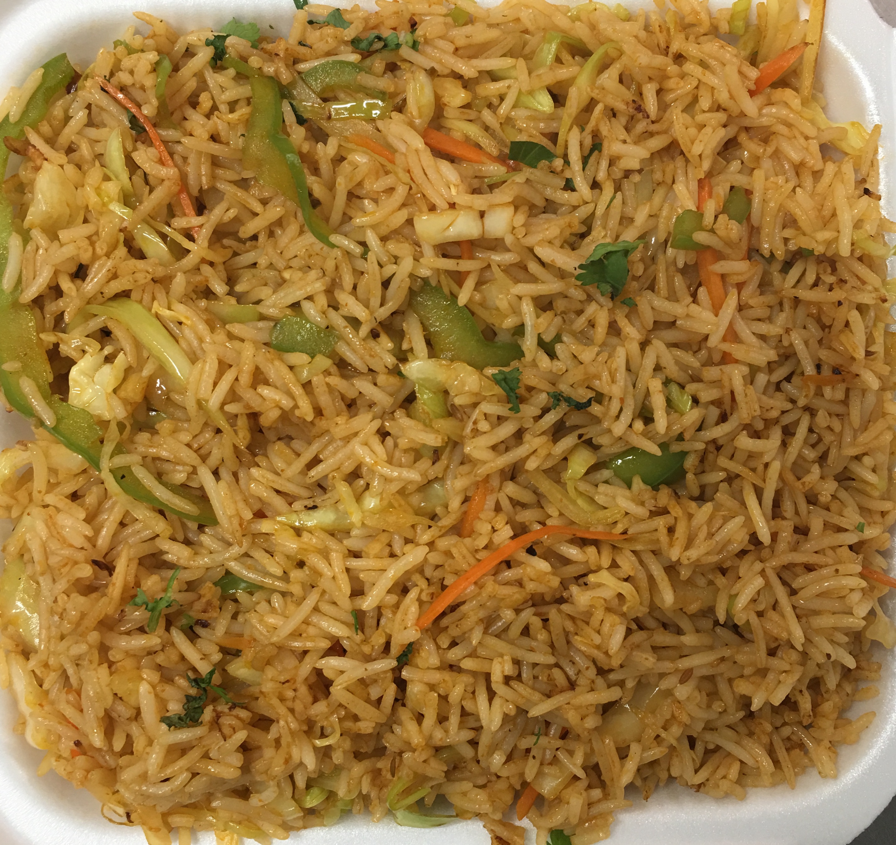 Order Vegetable Fried Rice food online from House of Curry store, Los Angeles on bringmethat.com