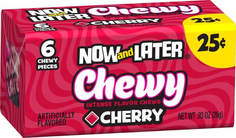 Order Now And Later Fruit Chews Morphs Cherry Mango food online from Exxon Food Mart store, Port Huron on bringmethat.com