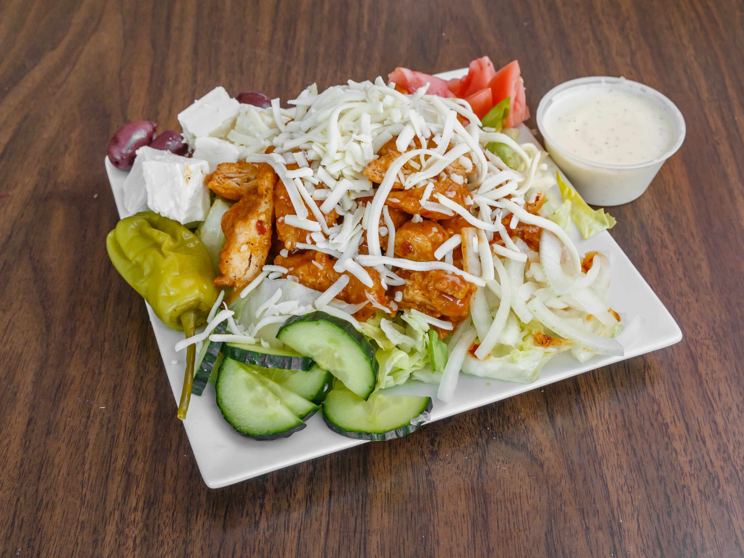 Order Buffalo Chicken Salad food online from Original Gyro Pizza & Hoagies store, Pittsburgh on bringmethat.com