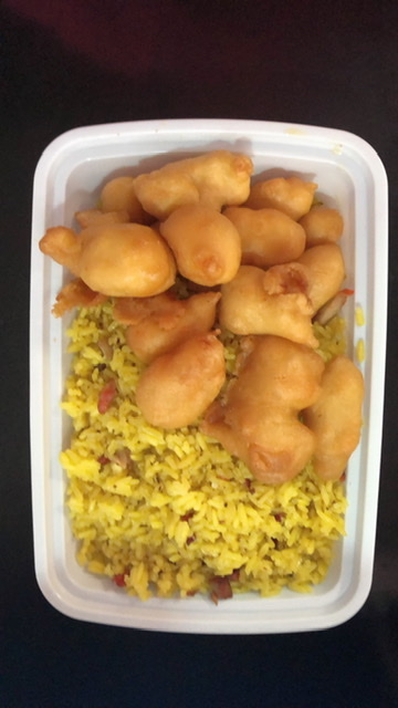 Order C4. Sweet and Sour Chicken Combo Diner food online from Yummy House store, Bronx on bringmethat.com