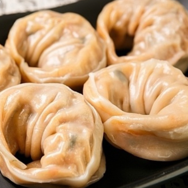 Order A5. Steamed Kimchi Dumplings food online from Myung Ga store, San Bernardino on bringmethat.com