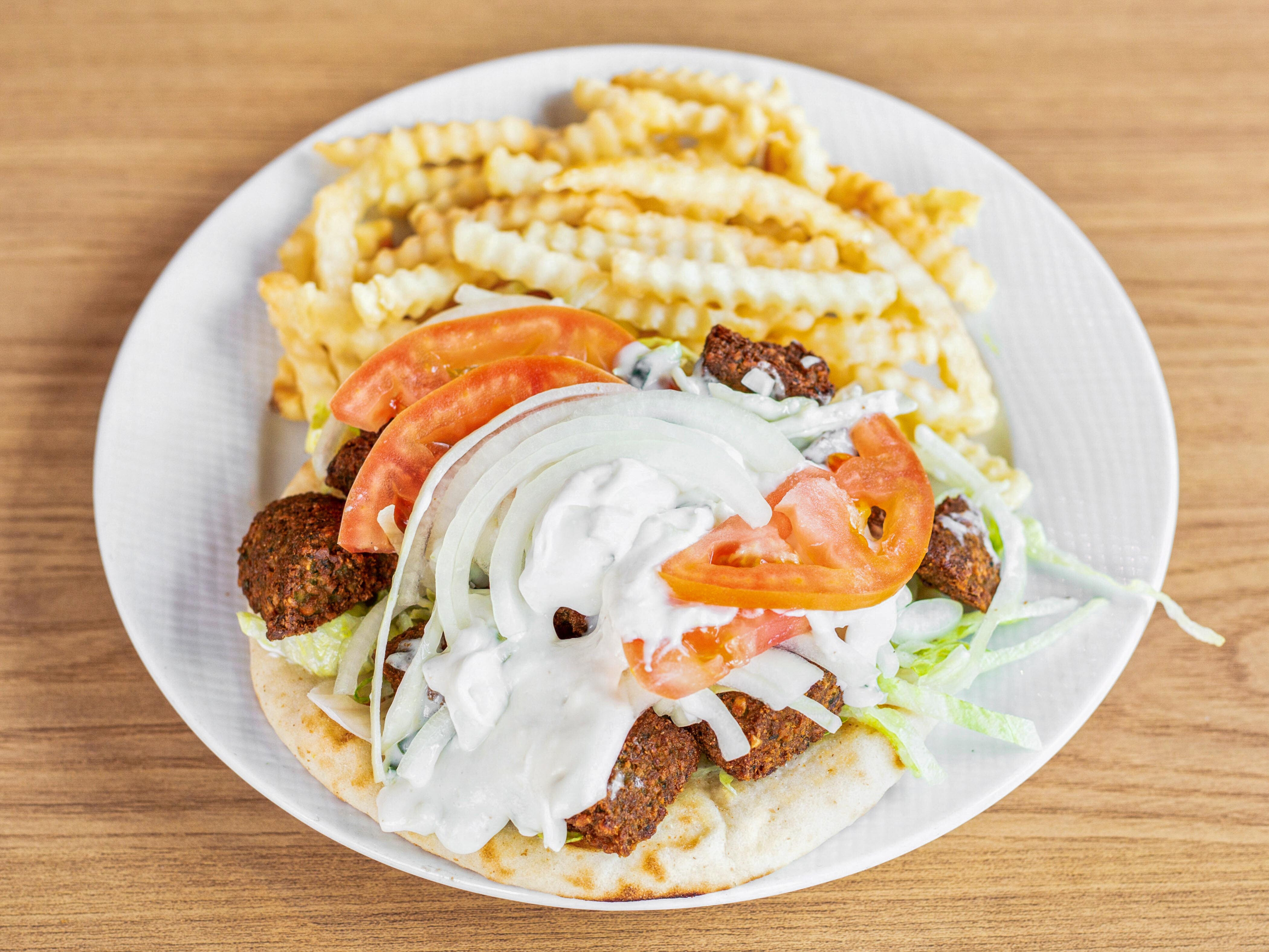 order online - Falafel Combo Special from The Hat Chicago on bringmethat.com
