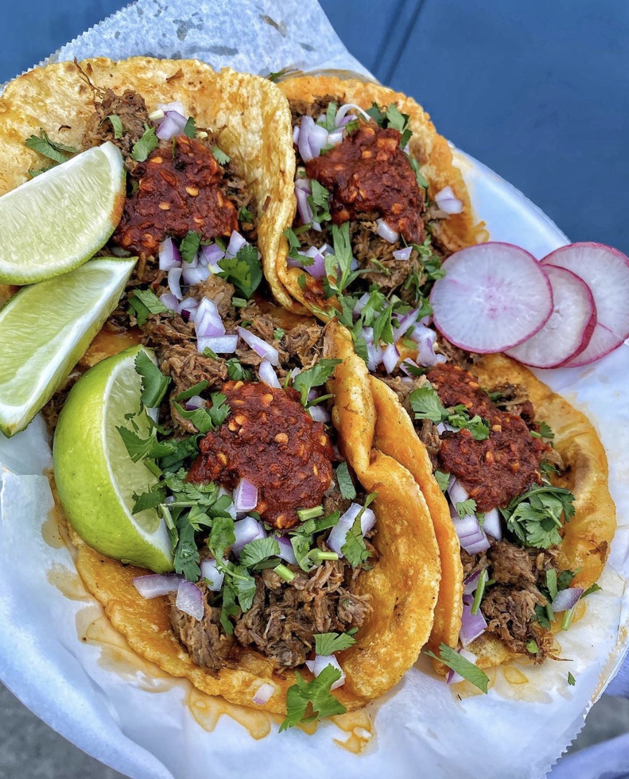 Order Tacos food online from Senor Birria store, Downey on bringmethat.com