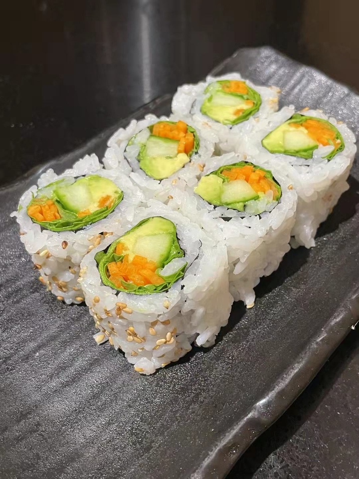 Order Mixed Vegetables Roll food online from Sushi Too store, Pittsburgh on bringmethat.com
