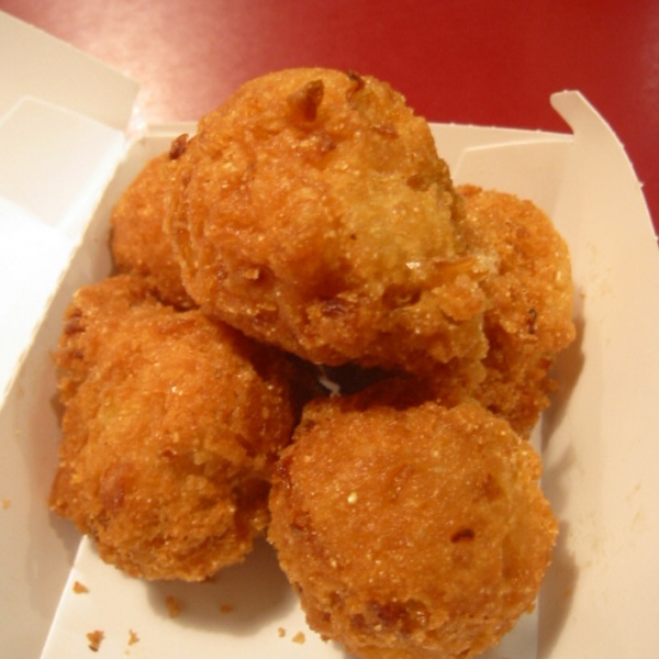 Order 9 Piece  Hush Puppies food online from Bobo's Lake Trout store, Clinton on bringmethat.com