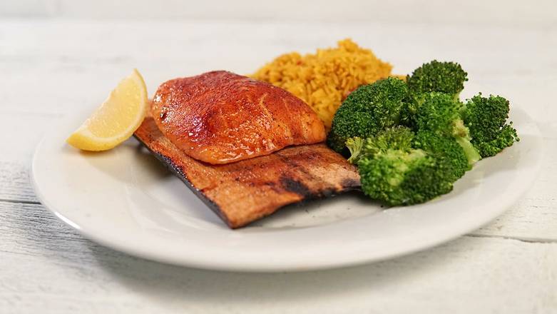 Order *Norwegian Cedar Salmon food online from Hickory Tavern store, Pinehurst on bringmethat.com
