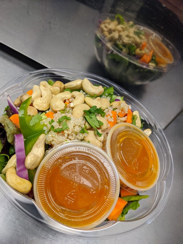 Order Ginger Thai Salad food online from Root 11 Bistro store, Bloomsburg on bringmethat.com
