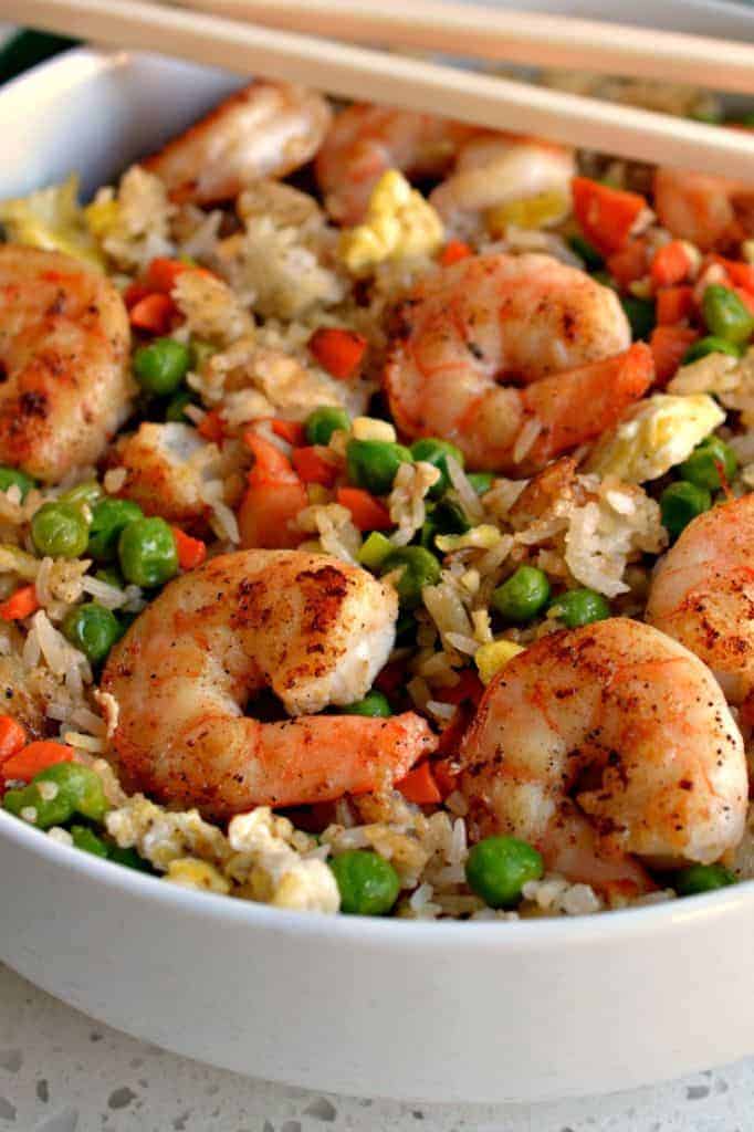 Order 30. Jumbo Shrimp Fried Rice food online from Chungwah store, Baltimore on bringmethat.com