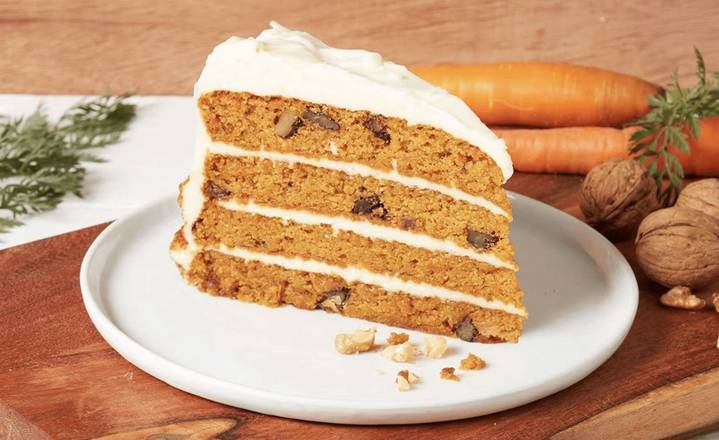 Order Four High Carrot Cake food online from Lazy Daisy - La Cienega Park store, Beverly Hills on bringmethat.com