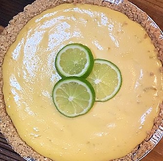 Order Gluten-Free Key Lime Pie food online from Nutmeg Bakery Cafe store, Tuckahoe on bringmethat.com
