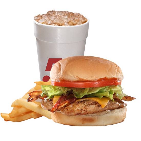 Order Grilled JB&B Chicken Sandwich Meal food online from Hwy 55 Burgers, Shakes & Fries store, Fayetteville on bringmethat.com