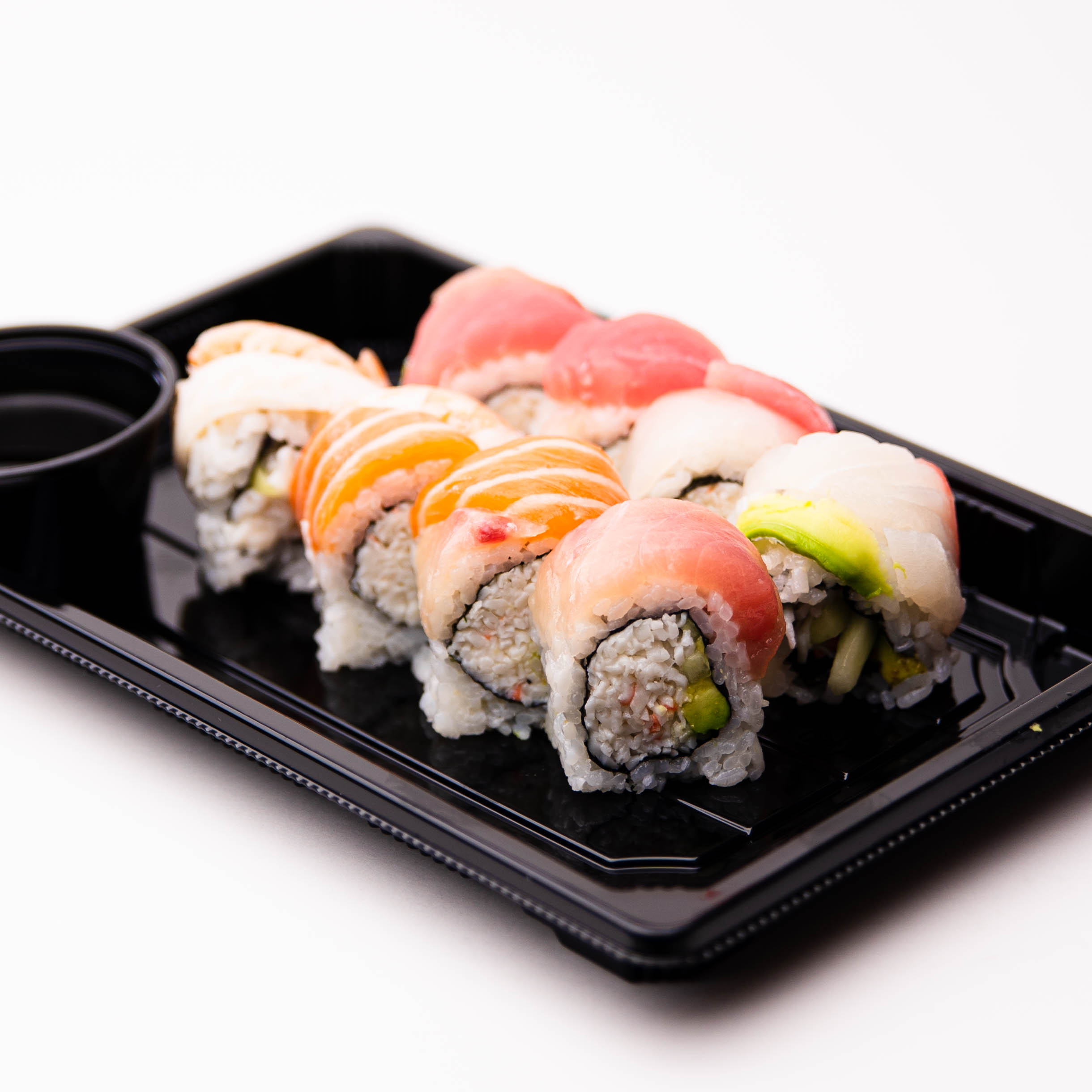 Order Rainbow Roll food online from Junn Sushi store, Tempe on bringmethat.com