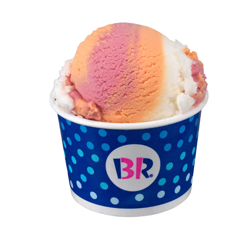 Order 2.5 oz. Kids Single Scoop of Ice Cream food online from Baskin Robbins store, San Diego on bringmethat.com
